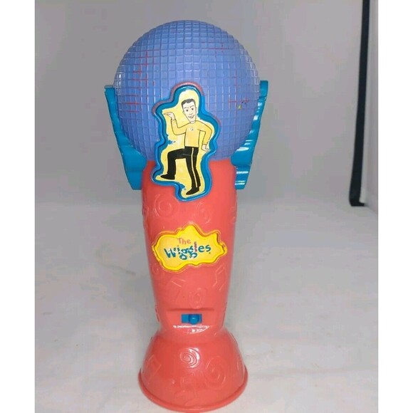 The Wiggles SING WITH ME Microphone - Spin Master Plays 8 Different Songs 2003 - Picture 1 of 11